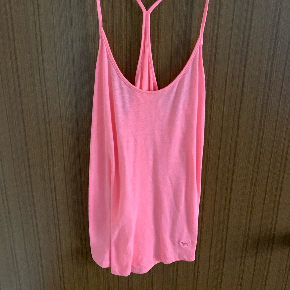Hot pink tank